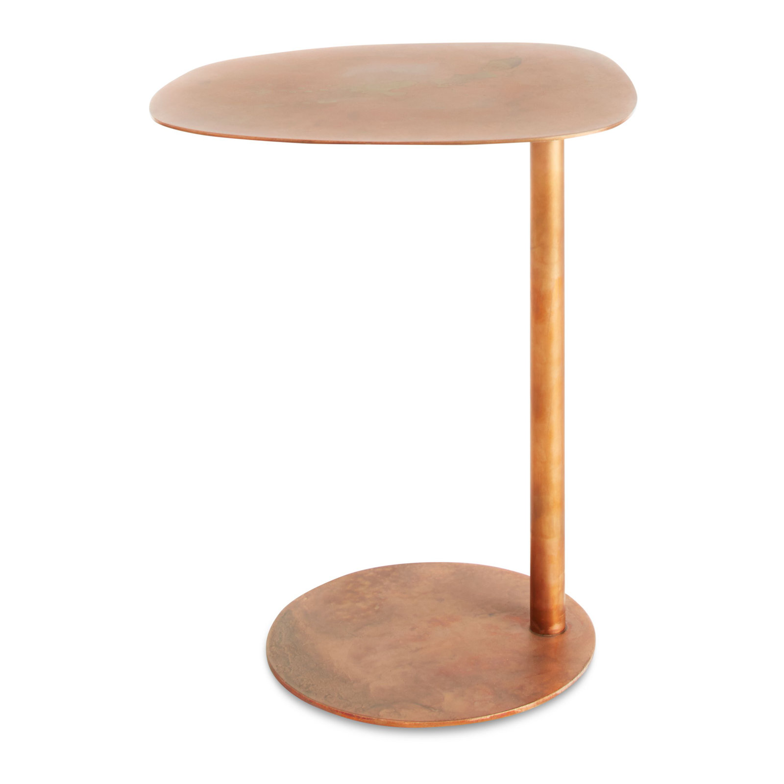Swole Single End Table, Copper, 25" H x 20" W x 15" D
