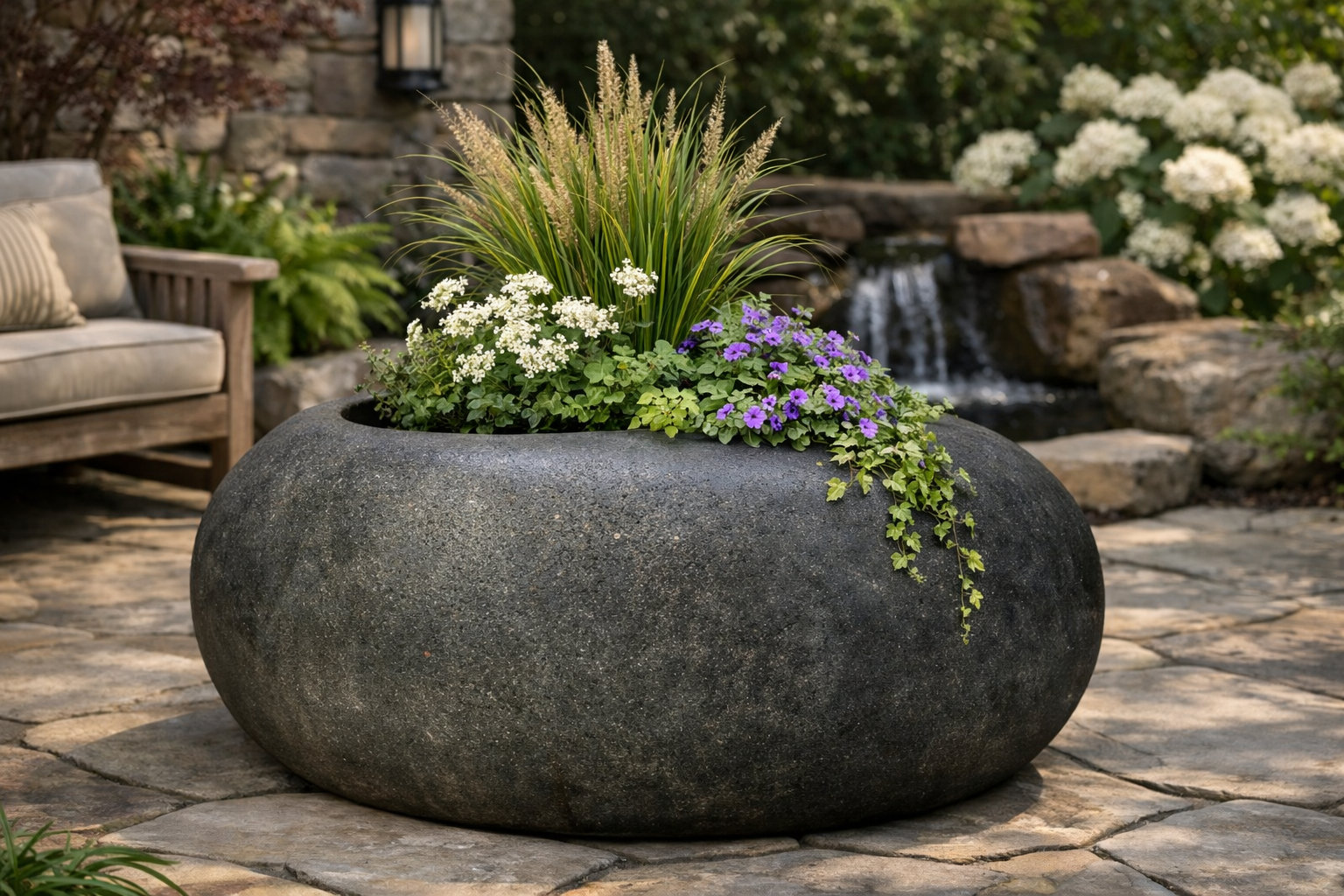 Pot Planter, Gray