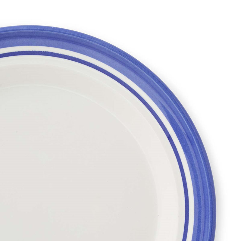 Portmeirion, Potters Stripe - Dinner Plates, Blue