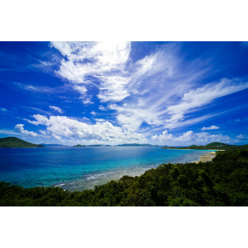 St Thomas Us Virgin Islands by Mikepanic, 32'' H x 48'' W