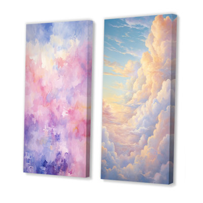 " Colourful Sky Photo Skyline Serenade " 2 - Pieces