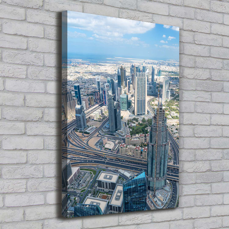 Skyscrapers - Wrapped Canvas Print