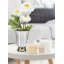 Vase en verre Julep de 5 po House of Hampton®, décor de bureau polyvalent, centre de table floral exquis pour mariage, événement, fête, maison, bureau, table de salle à manger, table basse, manteau de cheminée, porte-stylo