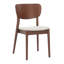 Ensemble de 2 chaises d'appoint rembourrées Modern Modern