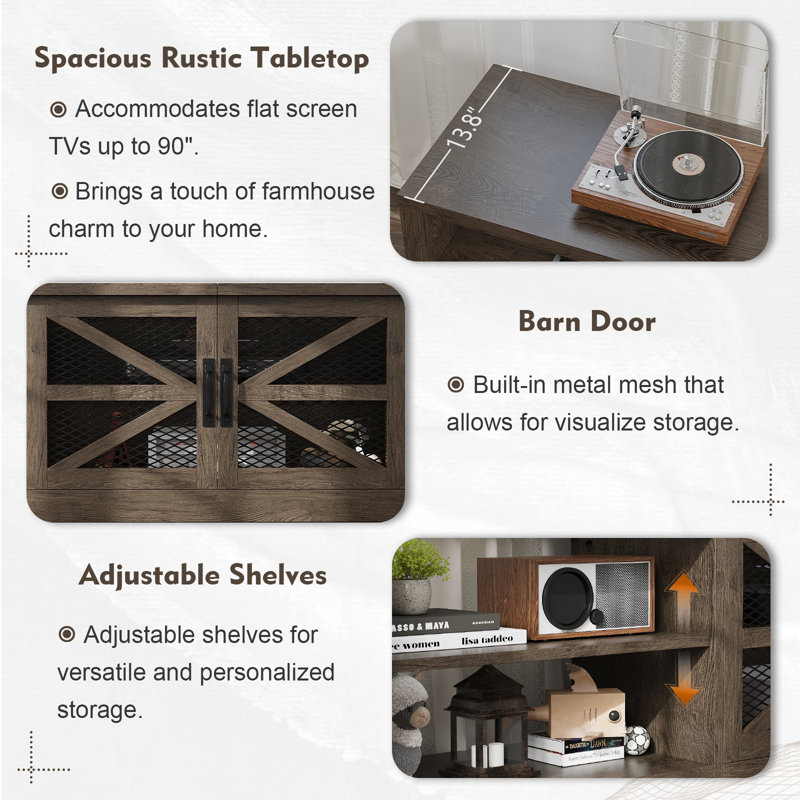 LED TV Stand for 75-90 Inch TVs | Modern Design