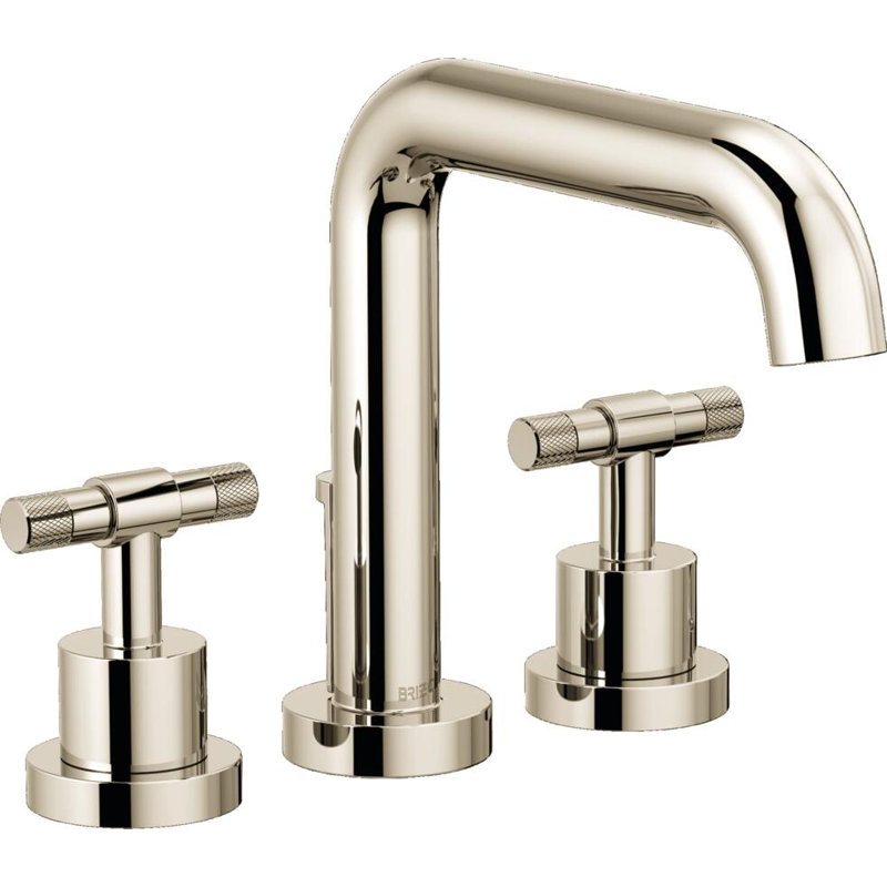 Litze® Roman Tub Faucet, T-Lever, Polished Nickel