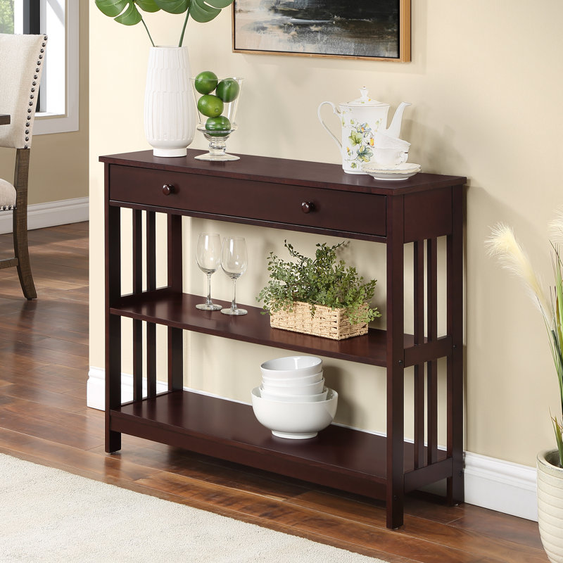 Minerva 39.5'' Console Table, Espresso