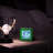 Digital Mechanical Alarm Tabletop Clock in Green