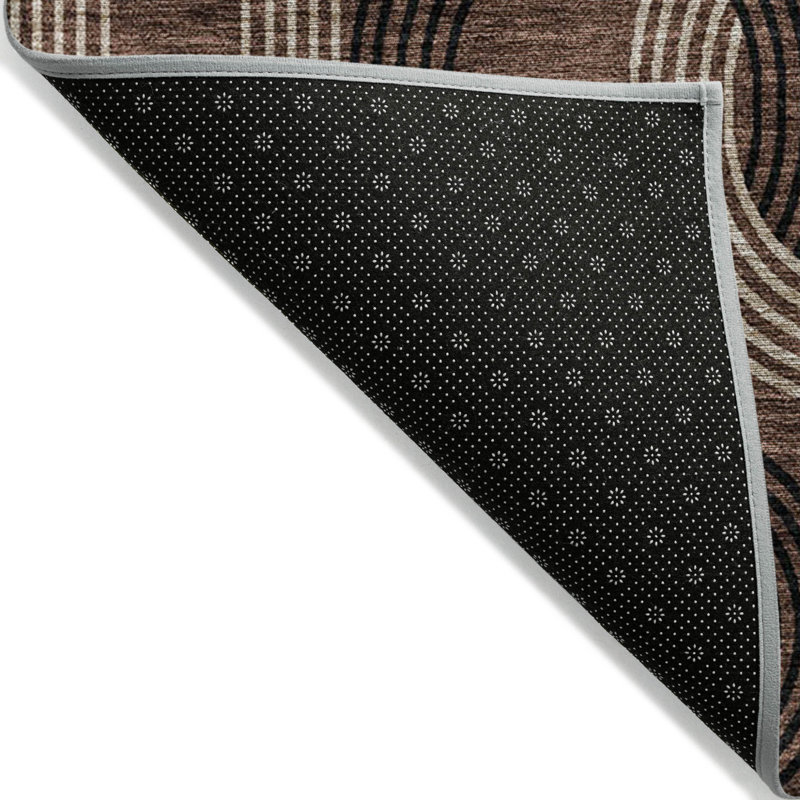 Tapis intérieur / extérieur lavable géométrique 8 pi x 10 pi Fabre