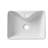 Paklorde 11.81'' White Ceramic Rectangular Bathroom Sink