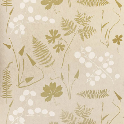 Modern Botanical Wallpaper