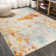 Sunset Modern Abstract Orange/Multi Rug