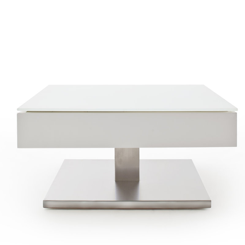 Alienor Lift Top Pedestal Coffe Table with Storage