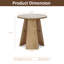Table d'appoint ronde Bentwood-366868491