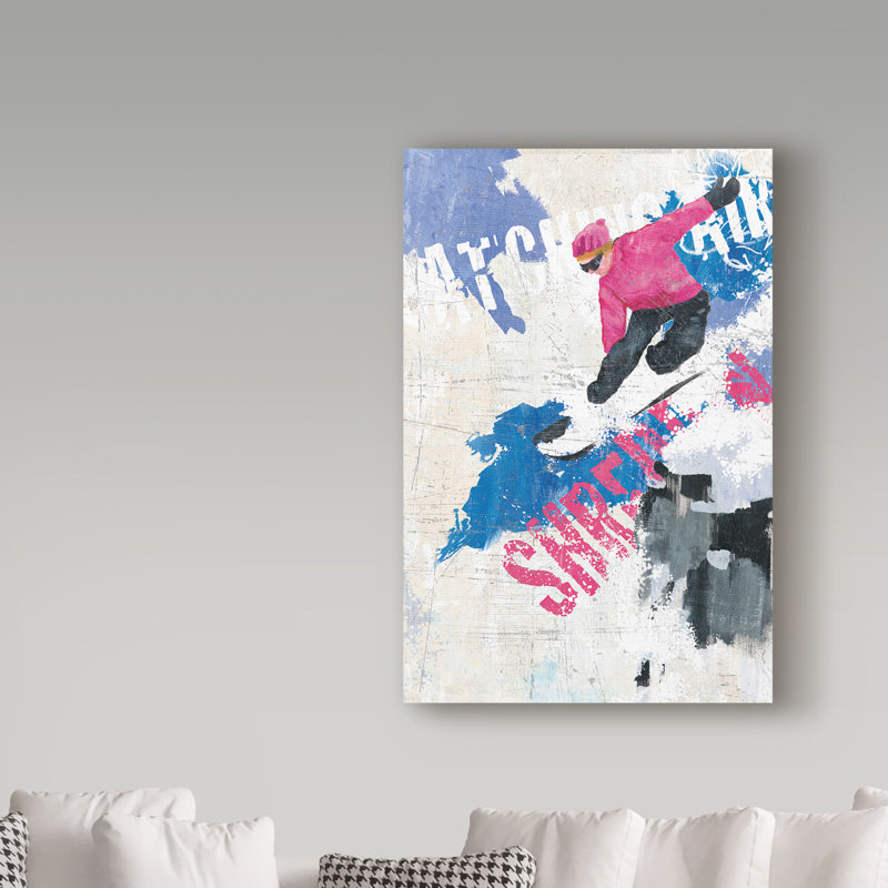 Helo «Catching Air II», art sur toile, H 19 po x l 12 po x P 2 po