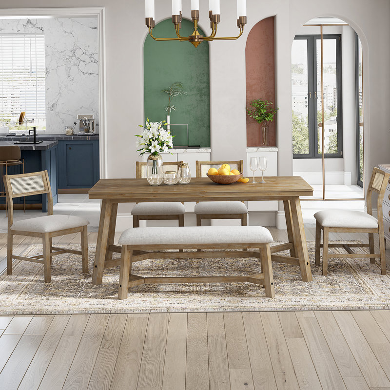 6 Pieces Dining Table Sets