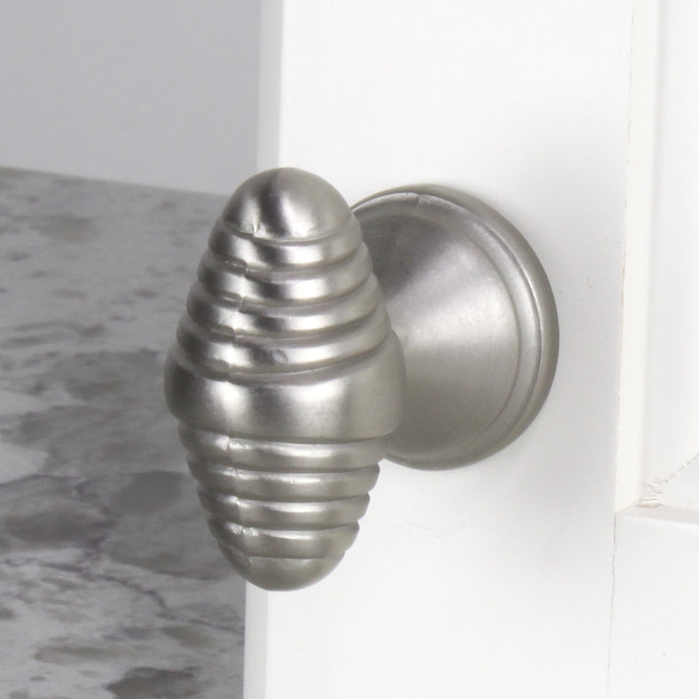 Devon 2" Length Knob, Satin Nickel
