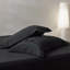 Housse de couette simple Simply Clean Black King