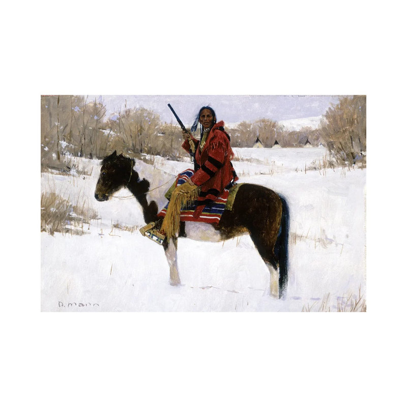 Winter's Whisper By David Mann - Wrapped Canvas Painting by David Mann - Wrapped Canvas Painting