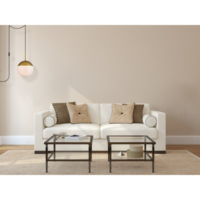 Bulera 1-Light Metal and Glass Globe Pendant with Adjustable Height