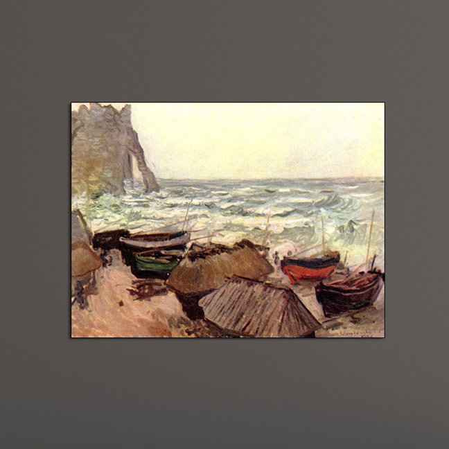 Claude Monet - Wrapped Canvas Painting, 60cm H x 80cm W x 1.8cm D