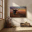 Texas Bluebonnet, reproduction sur toile - grange rustique, décor de ferme-1980331912