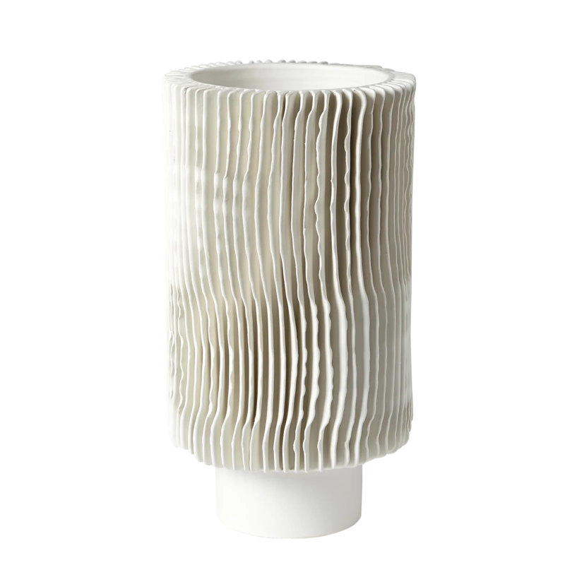 Radiator Vase-Matte White-Tall