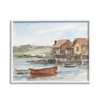 LakeHouseBoatsGicleeArtbyEthanHarper