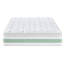 Matelas hybride en mousse viscoélastique gélifiée infusée de thé vert 14 po Ginger-1237881139-1209768647