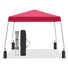 10 Ft. W X 10 Ft. D Steel Pop-Up Canopy With Weights