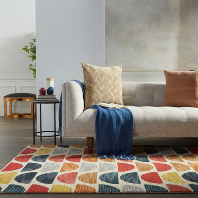 Beaman Wool Geometric Indoor Rug