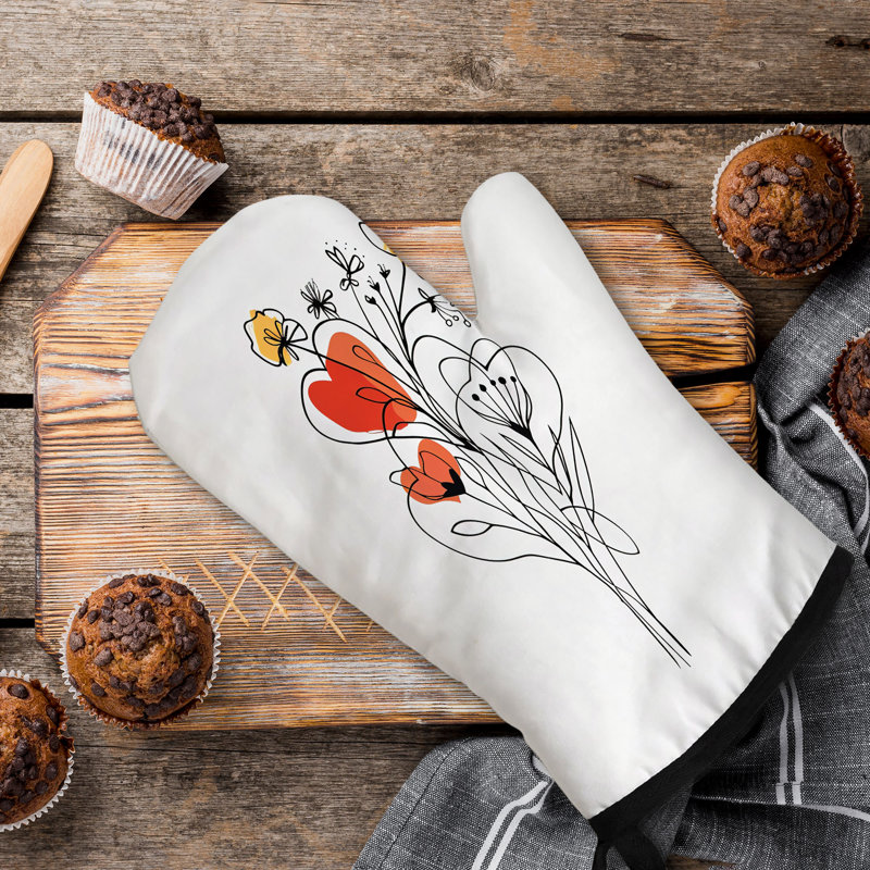 Sergé de coton Petal Lines