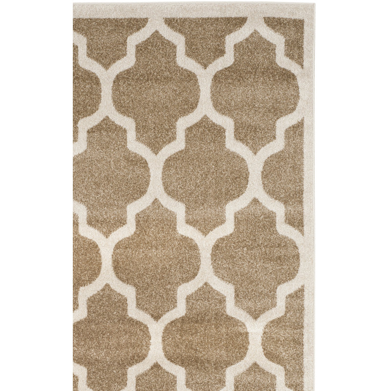 Tapis géométrique Daneya Performance, Rectangle 2 pi 6 po x 4 pi 1 po