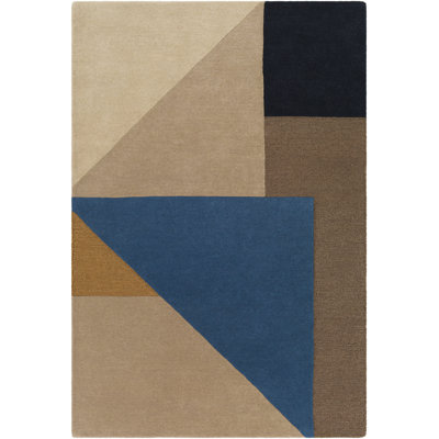Nida Wool Geometric Indoor Rug