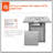 Durable 28" 50000 BTU Silver Outdoor Propane Gas Fire Pit Table, Outdside Patio Firepits Fireplace Dinning Tables With Lid & Lava Rock, 2-In-1 Firepit Table For Courtyard/Patio/Balcony