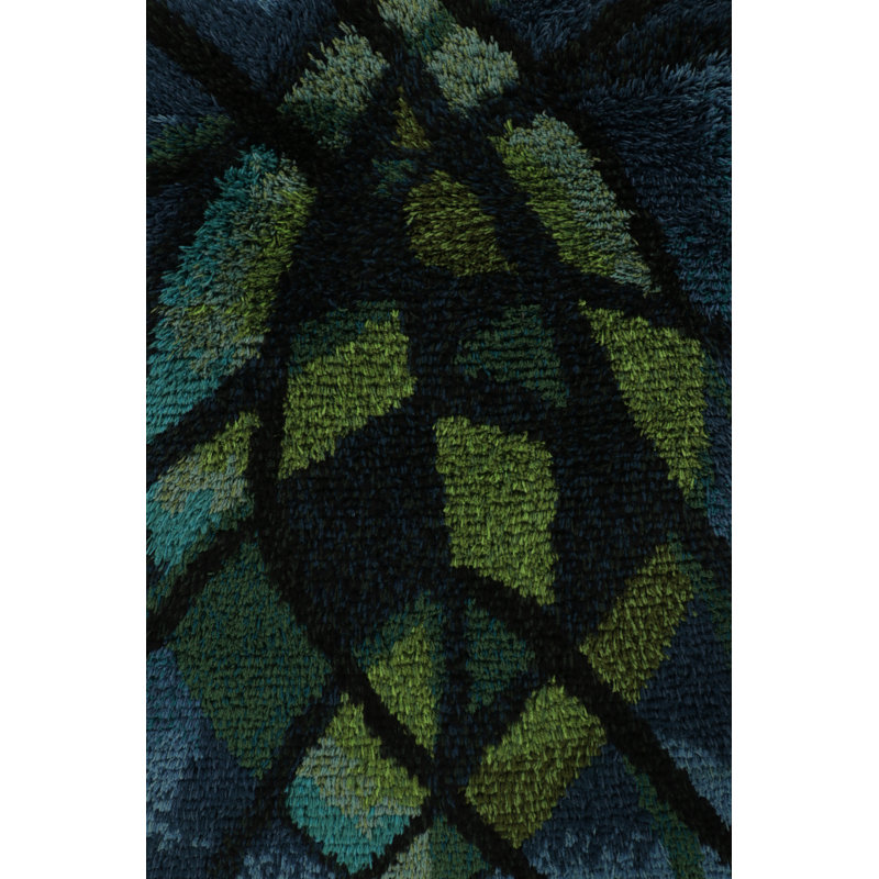 Vintage One-of-a-Kind 3'1x4'8 Hand Knotted Area Rug