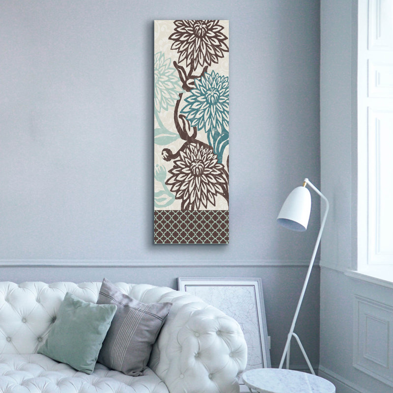 «Mum Decor» par Erin Clark, art mural sur toile, H 60 po x l 20 po x P 1,5 po