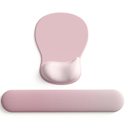 Gel Wrist Rest Mouse Pad - Ergonomic Office Mouse Pad With Wrist Rest - Non-Slip, Desk Accessories