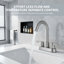 Robinet pour salle de bain à poignée double Modern High Arc