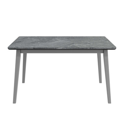 Portrush Dining Table with Smart Top and Solid Wood Legs