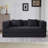 Boneless Convertible Sleeper Sofa Bed, All High-Density Foam Foldable Floor Couch No Assembly-60282169