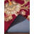 Solomonia Hand Tufted Wool Eco-Friendly Area Rugs - Rectangle, Dark Red Color, Floral Modern Design, High Pile Thick Handmade Anti Skid Area Rugs for Living Room, Bed Room-1286523223-1286523222