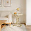 Table de bout ronde polyvalente | Table d'appoint Chic | Table basse étroite | Idée de cadeau