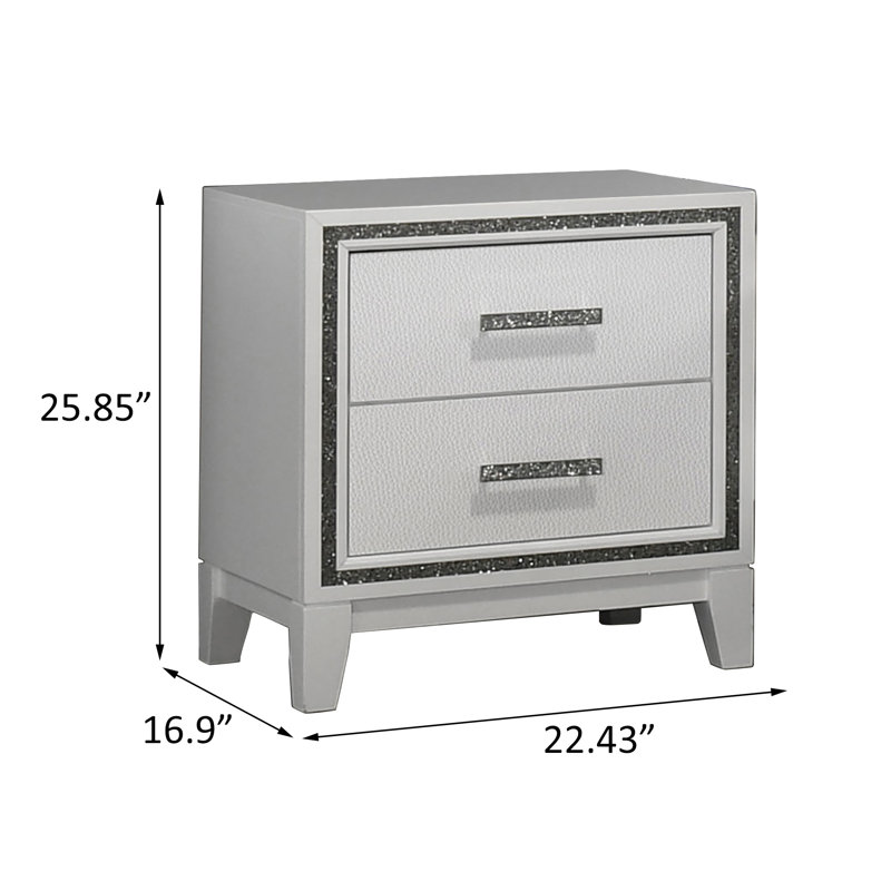 Nightstand, White