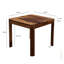 Square Sheesham Solid Wood Dining Table for 4 People