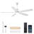 Ceiling Fans With Lights, Smart Ceiling Fan With App And Remote Control-574784612-582943719