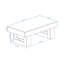Table basse 42 po