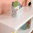 Bookcase/Footboard, White finish