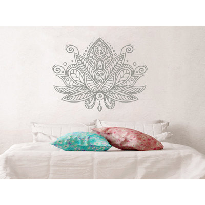 Décalcomanie murale fleur mandala lotus Estrella