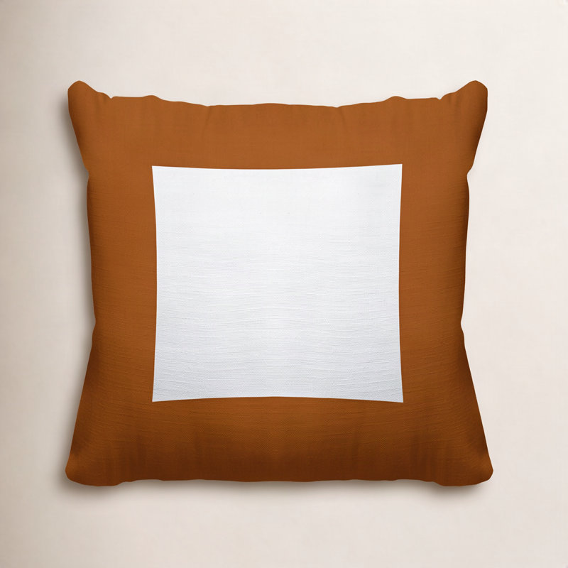Luella Geometric Indoor/Outdoor Throw Pillow, 17W" x 17H", Yellow